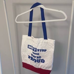 Used tote bag